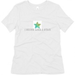 Ladies Relaxed Fit Super Soft Triblend Tee