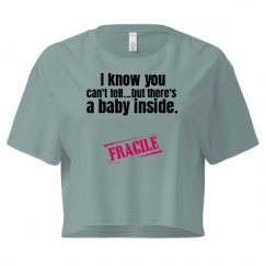 Ladies Festival Cali Crop Top Tee