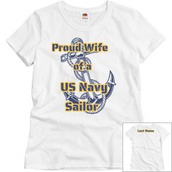 Proud Navy Wife Shirt