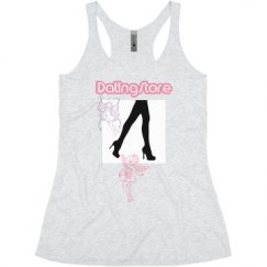 Ladies Slim Fit Super Soft Racerback Triblend Tank