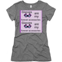 Ladies Slim Fit Super Soft Triblend Tee