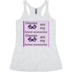 Ladies Slim Fit Super Soft Racerback Triblend Tank