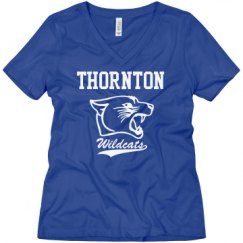 Ladies Relaxed Fit V-Neck Tee