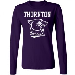 Ladies Relaxed Fit Basic Long Sleeve Tee