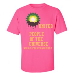 Unisex Ultra Cotton Safety Neon Crewneck Tee
