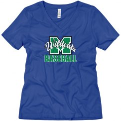 Wildcats Baseball M Relaxed White