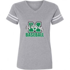 Ladies Relaxed Fit Vintage Sports Tee