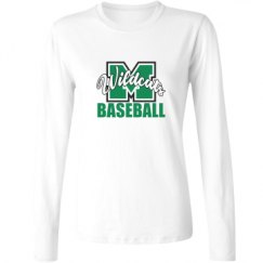 Ladies Relaxed Fit Basic Long Sleeve Tee