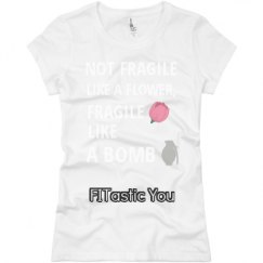 Ladies Slim Fit Basic Promo Jersey Tee