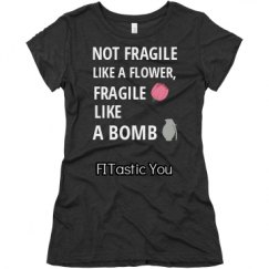 Ladies Slim Fit Super Soft Triblend Tee