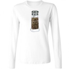 Ladies Relaxed Fit Basic Long Sleeve Tee