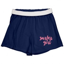 Slim Fit Cheer Shorts