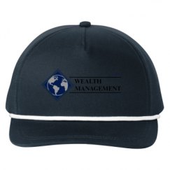 Snapback Five-Panel Rope Hat