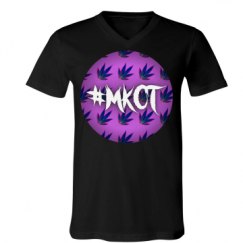 Unisex V-Neck Jersey Tee