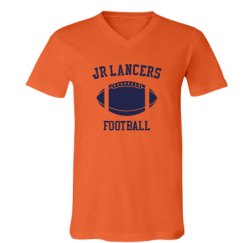 Unisex V-Neck Jersey Tee