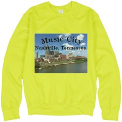 Unisex Neon Crewneck Sweatshirt