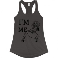 Ladies Slim Fit Racerback Tank Top