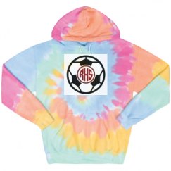 Unisex Tie-Dye Fleece Hoodie