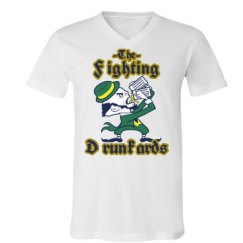 Unisex V-Neck Jersey Tee