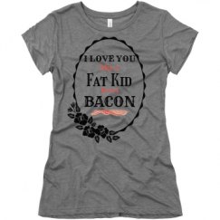 Ladies Slim Fit Super Soft Triblend Tee