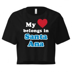 Ladies Festival Cali Crop Top Tee