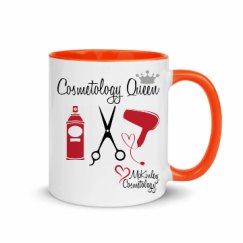 11oz Ceramic Mug with Color Inside