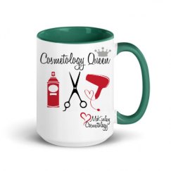 15oz Ceramic Mug with Color Inside