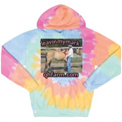 Unisex Tie-Dye Fleece Hoodie