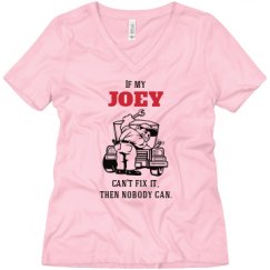 Ladies Relaxed Fit V-Neck Tee