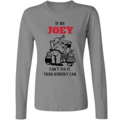 Ladies Relaxed Fit Basic Long Sleeve Tee