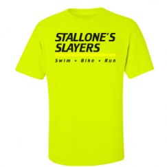 Unisex Ultra Cotton Safety Neon Crewneck Tee