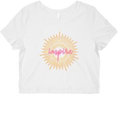 Inspire Crop Tee