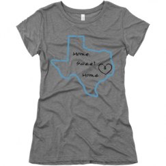 Ladies Slim Fit Super Soft Triblend Tee
