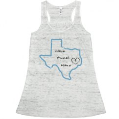 Ladies Flowy Racerback Tank