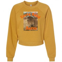 Women's Raglan Pullover Fleece