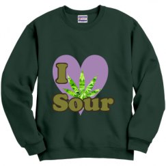 Unisex Film and Foil Crewneck Sweatshirt