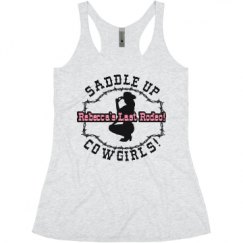 Ladies Slim Fit Super Soft Racerback Triblend Tank