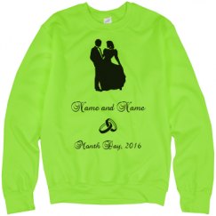 Unisex Neon Crewneck Sweatshirt
