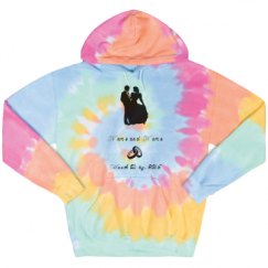 Unisex Tie-Dye Fleece Hoodie