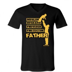 Unisex V-Neck Jersey Tee