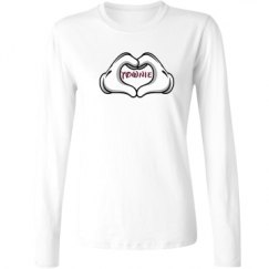 Ladies Relaxed Fit Basic Long Sleeve Tee