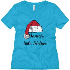 Ladies Relaxed Fit V-Neck Tee