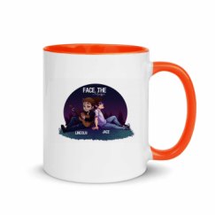 11oz Ceramic Mug with Color Inside