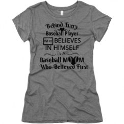 Ladies Slim Fit Super Soft Triblend Tee