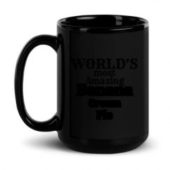 15oz Black Glossy Mug