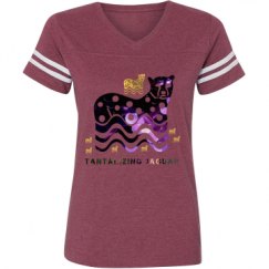 Ladies Relaxed Fit Vintage Sports Tee