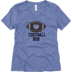 Ladies Relaxed Fit Super Soft Triblend V-Neck Tee