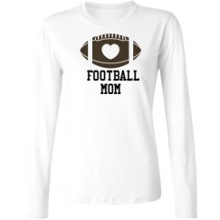 Ladies Relaxed Fit Basic Long Sleeve Tee