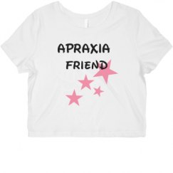 Ladies Slim Fit Crop Top Tee