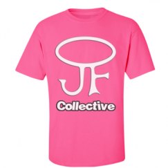 Unisex Ultra Cotton Safety Neon Crewneck Tee